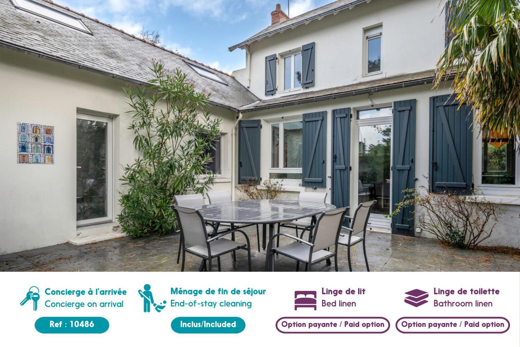 Villa Les Libellules pour 8 à 9 personnes La Baule-Escoublac Exterior foto